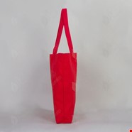 Kırmızı Kanvas Plaj Çantası