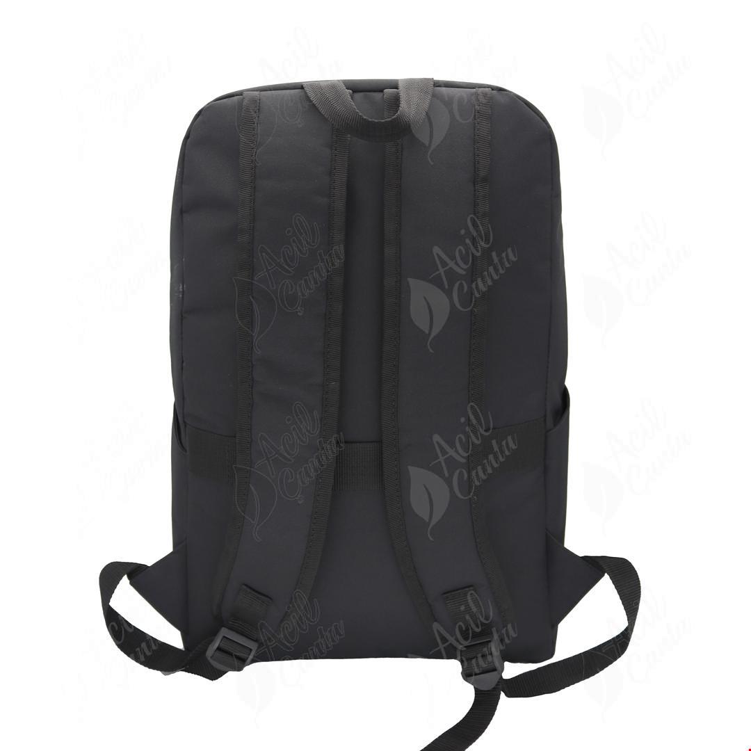 Siyah Promosyon Sırt Çantası
