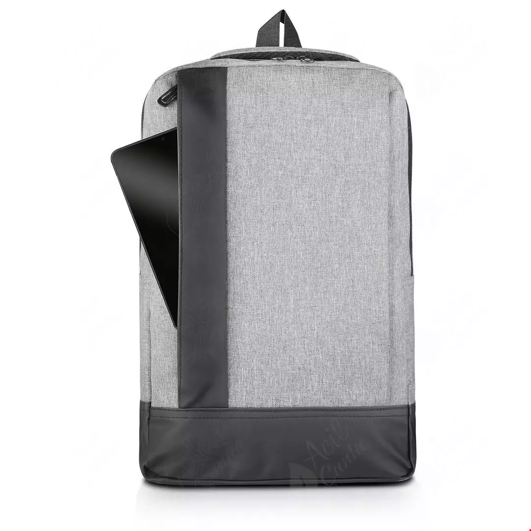 Promosyon sırt çantası gri 2