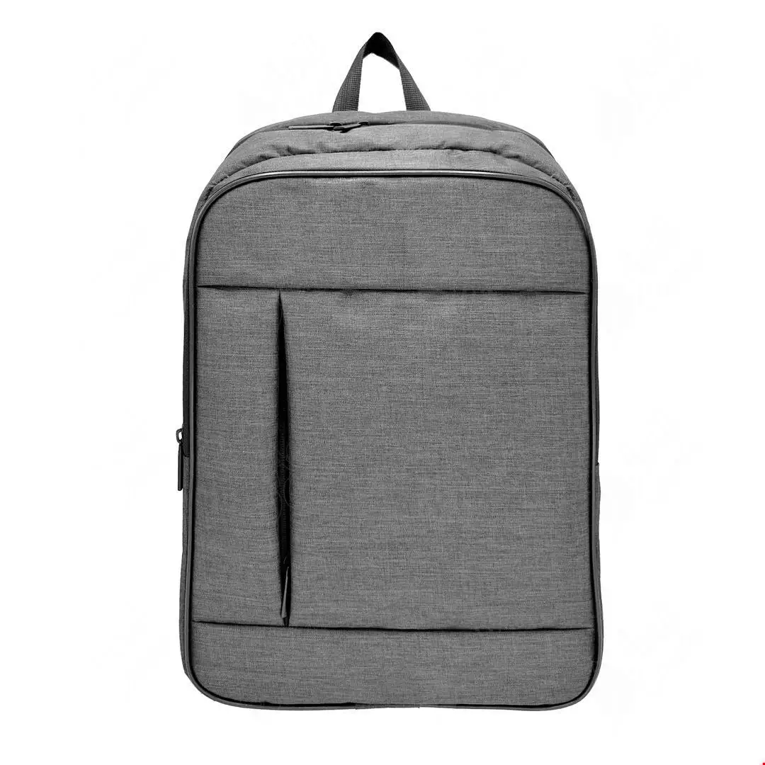 A3023 Gri Keten Sırt Çantası önden görünüm