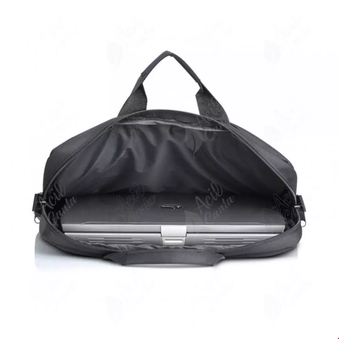 Laptop Çantası Siyah Kumaş